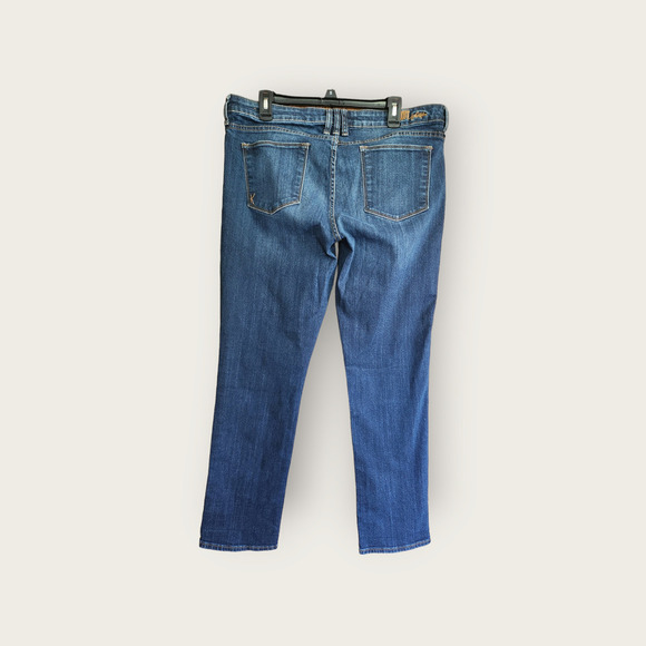 Kut from the Kloth Kay Boyfriend Straight Dark Wash Womens Jeans Size 16 - Picture 2 of 8